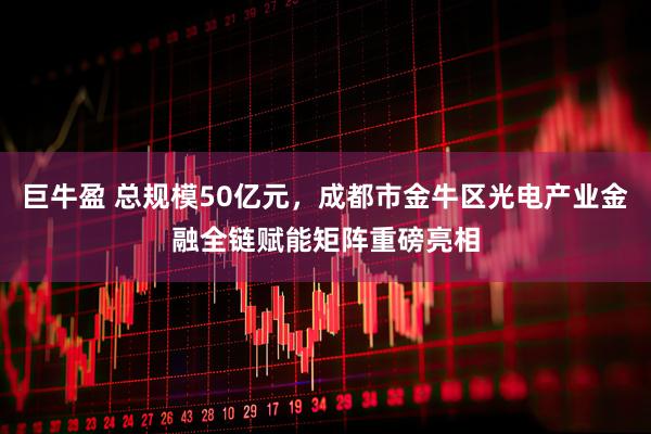 巨牛盈 总规模50亿元，成都市金牛区光电产业金融全链赋能矩阵重磅亮相