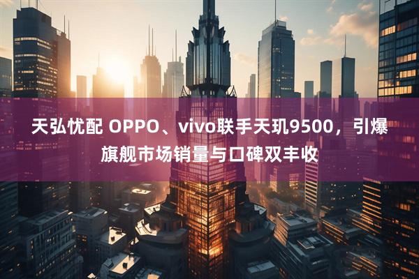 天弘忧配 OPPO、vivo联手天玑9500，引爆旗舰市场销量与口碑双丰收